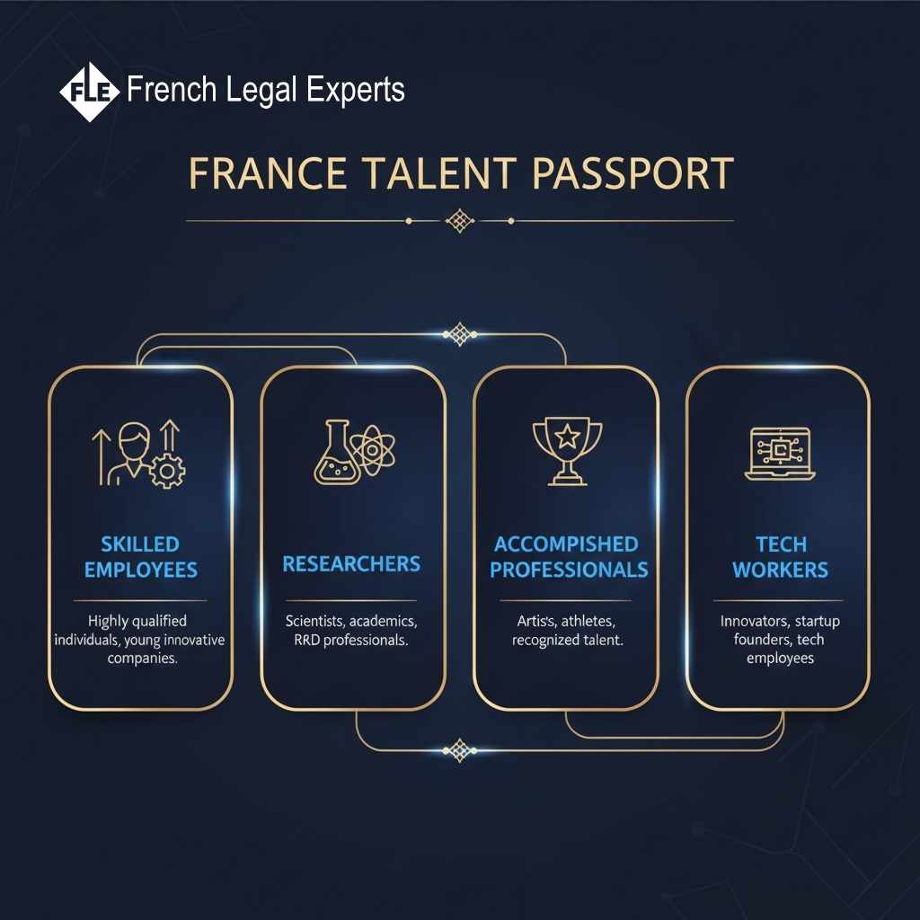 Talent Passport France and skilled worker visa France pathway